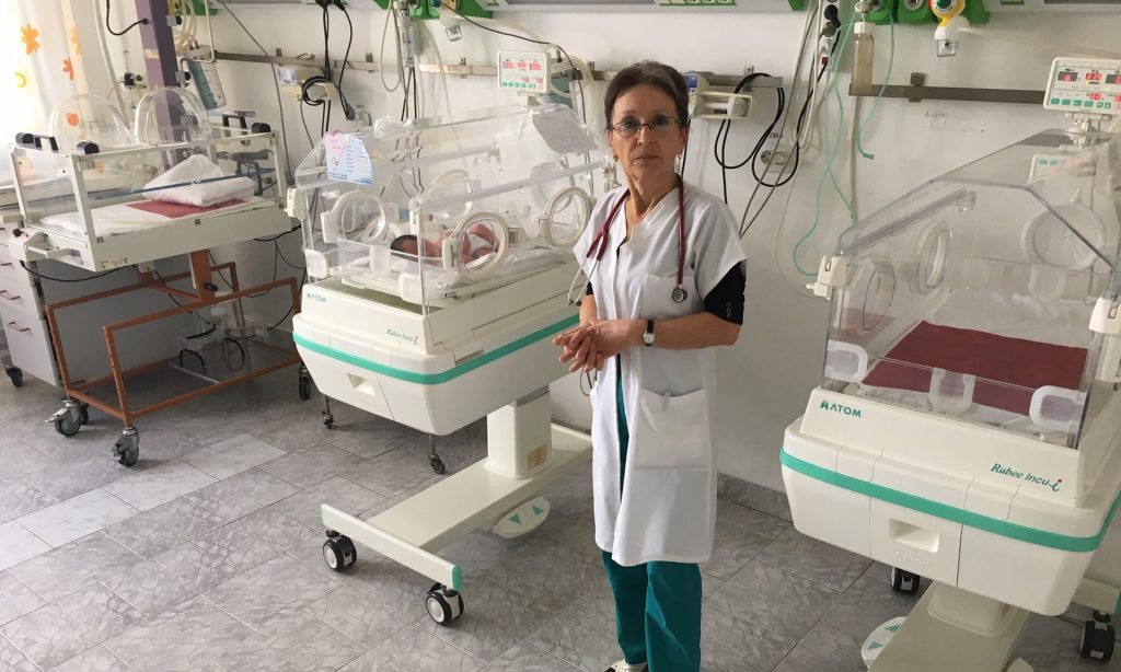 Treba da promenimo apsolutno sve ako želimo da nam ljudi ostanu: dr Gabriela Dumitru (65) specijalista neonatologije u  Sloboziji, Rumunija. Foto: Shaun Walker/The Guardia